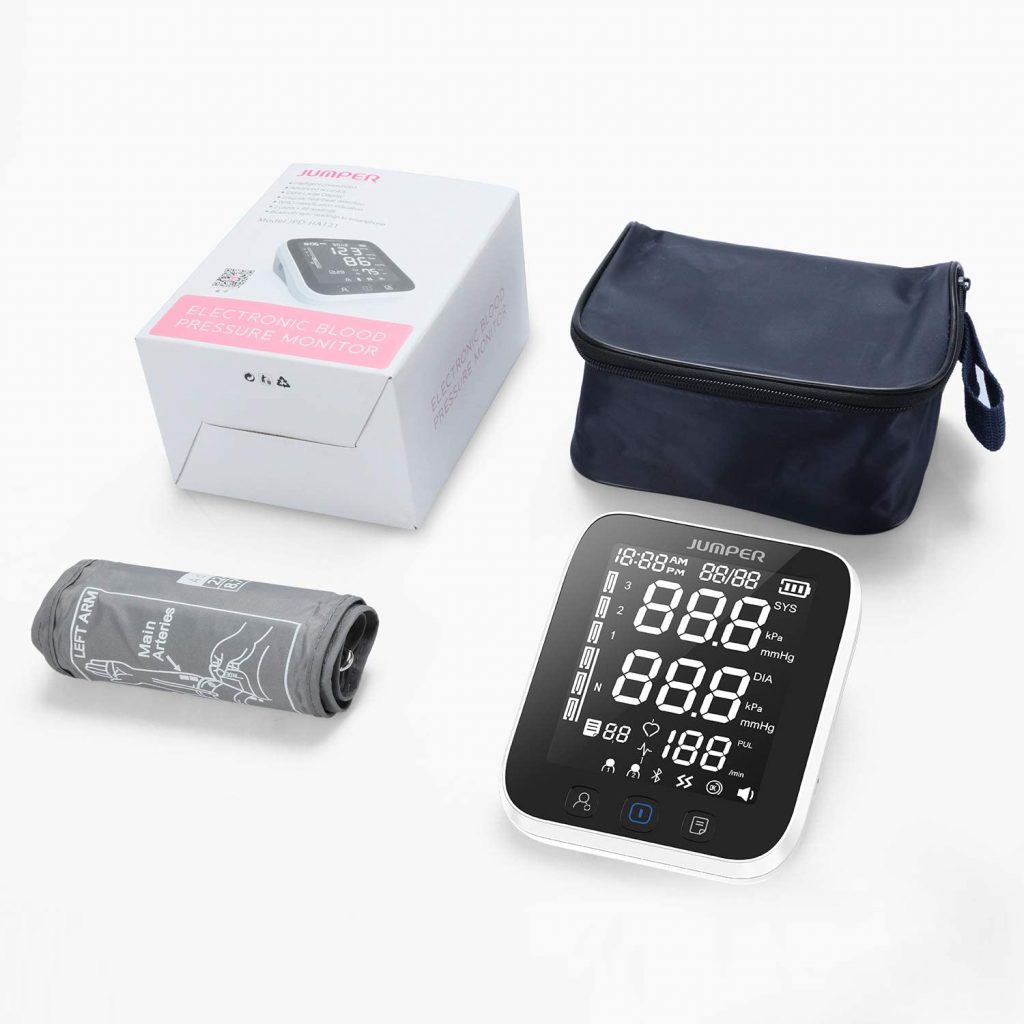 Máy đo huyết áp bắp tay Jumper JPD-HA121 (Bluetooth) 7 Máy đo huyết áp bắp tay Jumper JPD-HA121 (Bluetooth)