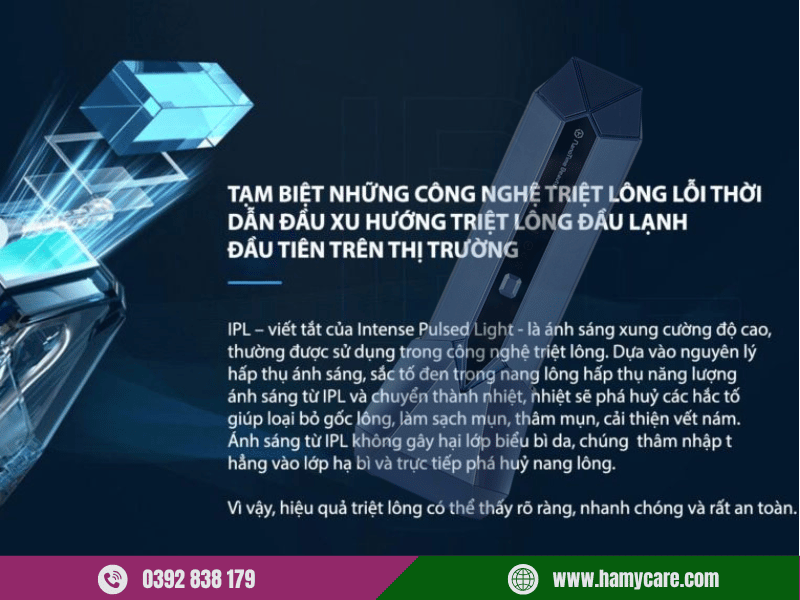 Máy triệt lông NanoTime B65Pro 4 máy triệt lông NanoTime B65Pro với đầu sapphire lạnh