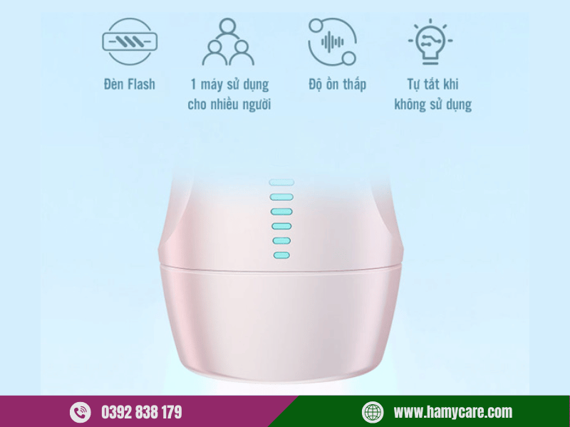 Máy triệt lông NanoTime B62F 6 NanoTime B62F là thiết bị làm đẹp toàn diện của các chị em