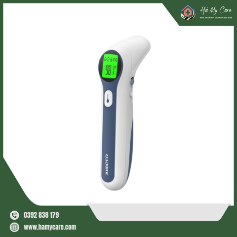 Nhiệt kế điện tử hồng ngoại đo trán và tai Jumper JPD-FR300