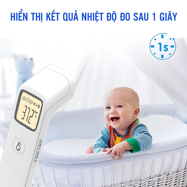Nhiệt kế hồng ngoại không tiếp xúc đa năng Jumper JPD-FR203 4 Nhiệt kế hồng ngoại không tiếp xúc đa năng Jumper JPD-FR203