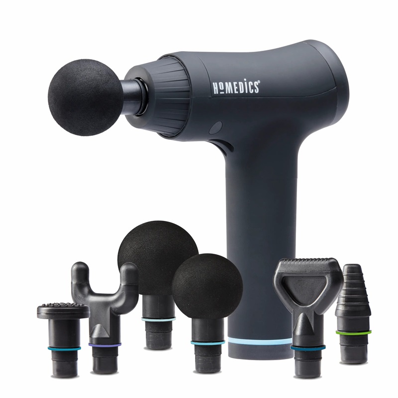 Súng massage trị liệu pin sạc cầm tay Homedics HHP-745 8 Súng massage trị liệu pin sạc cầm tay Homedics HHP-745