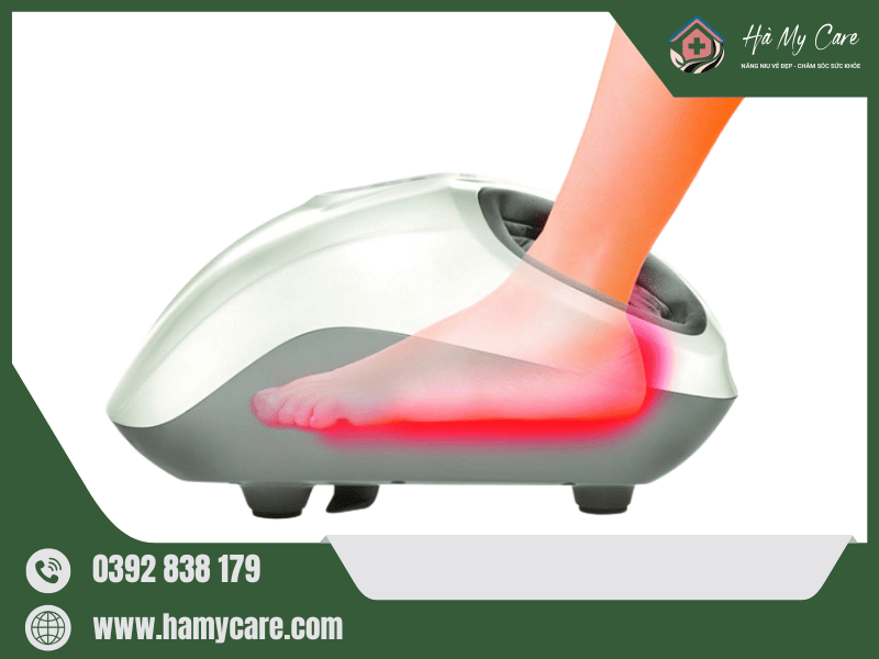 Máy massage chân HoMedics FMS-351HJ 6 Trải nghiệm thư giãn với máy massage chân HoMedics FMS-351HJ tại nhà