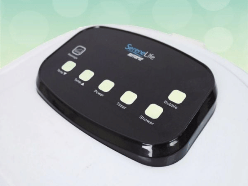 Bồn Ngâm Chân Serenelife SP12S 3 Bảng điều khiển bồn Ngâm Chân Serenelife SP12S